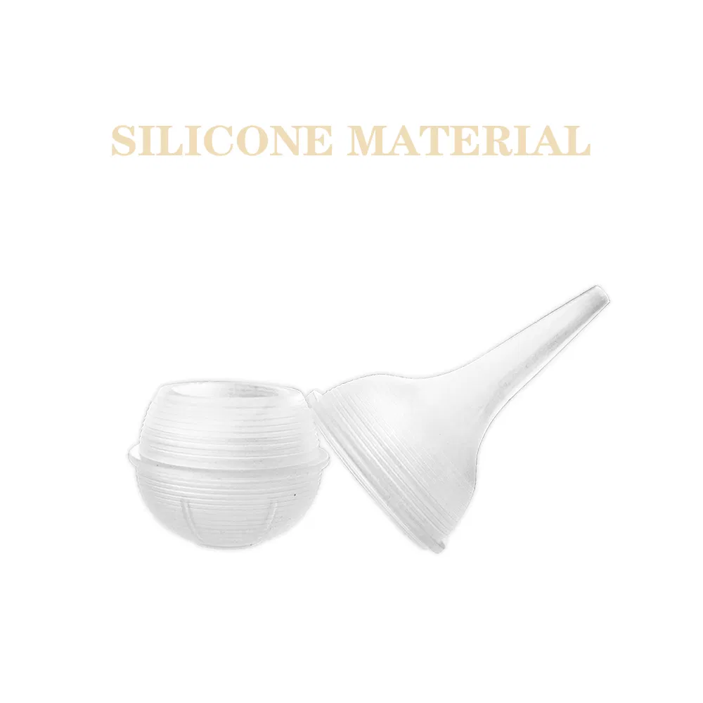 Portable Safety Use BPA Free Soft Silicone Baby Nasal Aspirator for Nose Cleaning