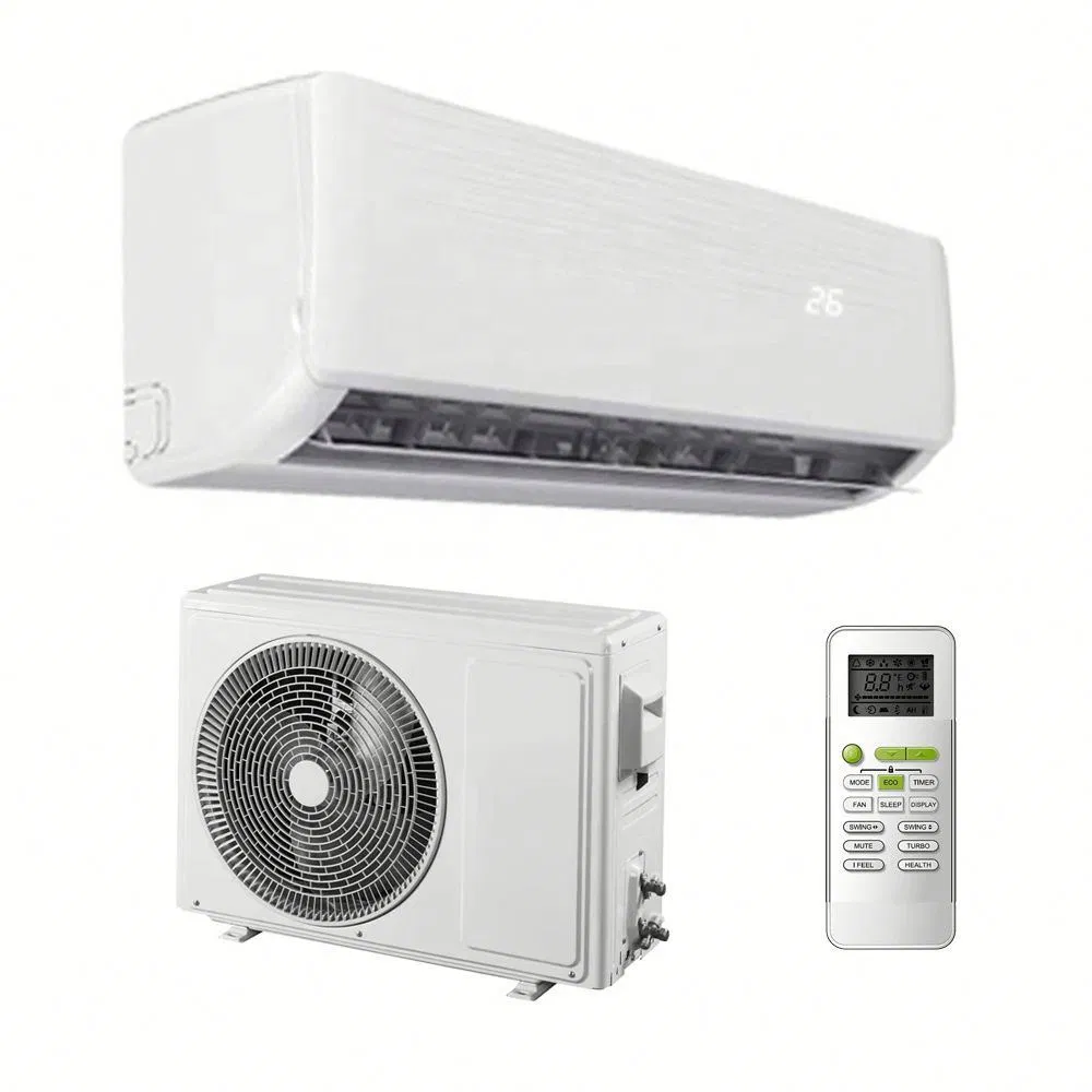 220/110V OEM Factory Good Quality Low Price Hot Selling Inverter / Fixed on off 9000-24000 BTU Heat and Cool/Cool Only Wall Mounted Split Air Conditioner