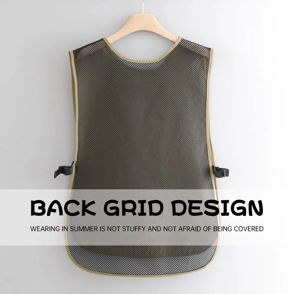 Thicken Oxford Work Tool Aprons Kitchen Chef Apron with Pockets for Restaurant Coffee Shop Gardening