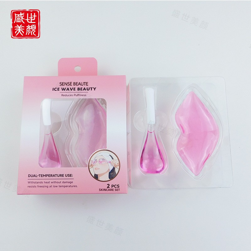 Custom Ice Roller Therapy Skin Tightening Face Massage Facial Beauty Kit