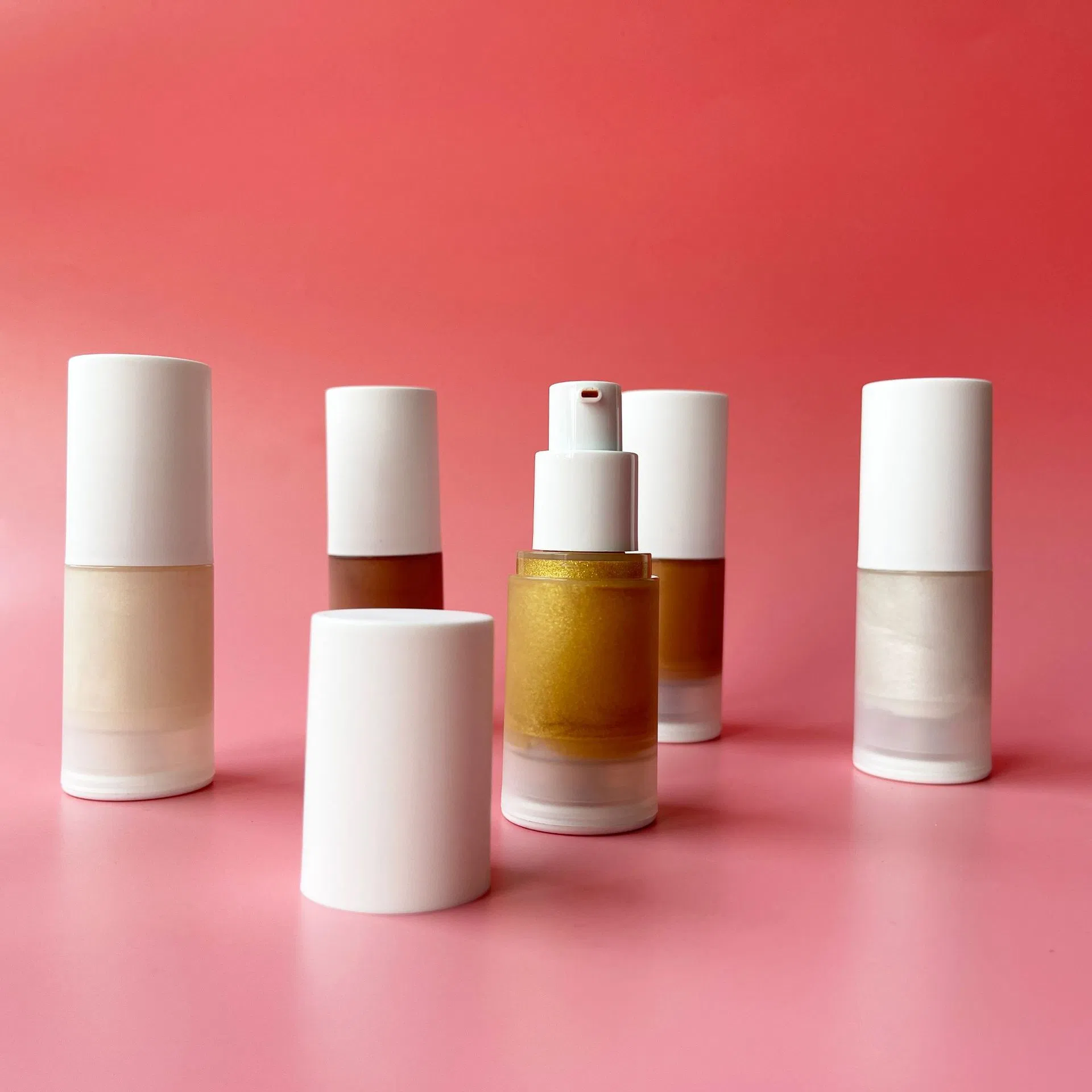 Private Label Makeup Highlighter Shimmering Body Highlight Factory Face Liquid Highlighter