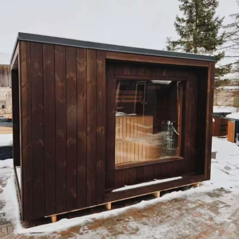 Сауна Boda Luxury Outdoor: инфракрасная, паровая, сухая