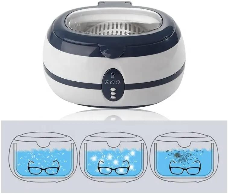 Ultrasonic 180s High Frequency Automatic 600ml Ultrasonic Cleaner for Eyeglasses Gmuc505
