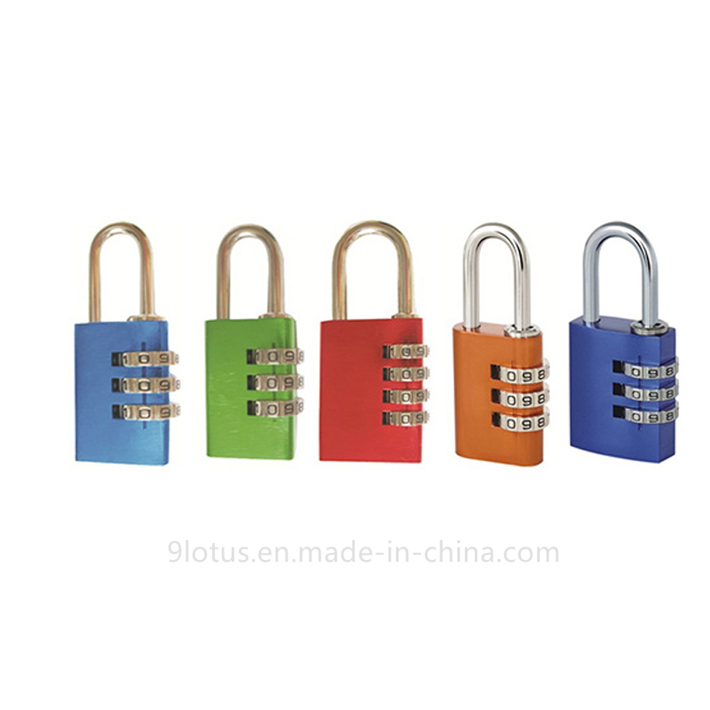 High Quality Aluminum Alloy Color Combination Padlock 40mm