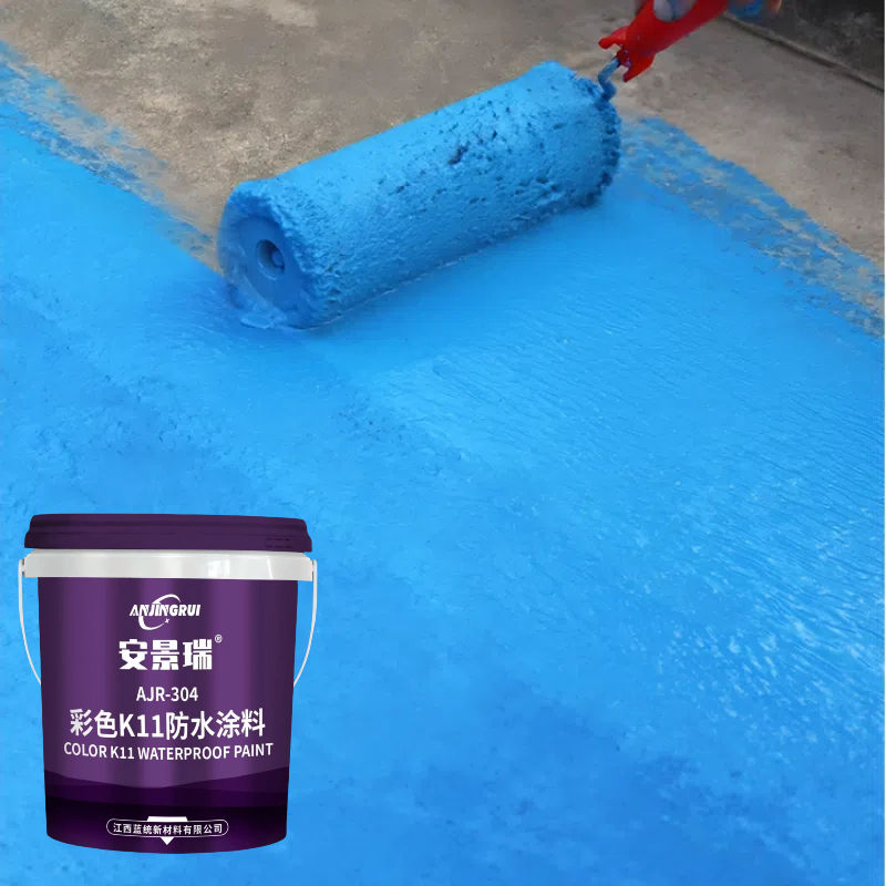 Eco-Friendly Colored K11 Flexible Waterproof Coating for Bathroom Kitchen Swimmingpool Roof