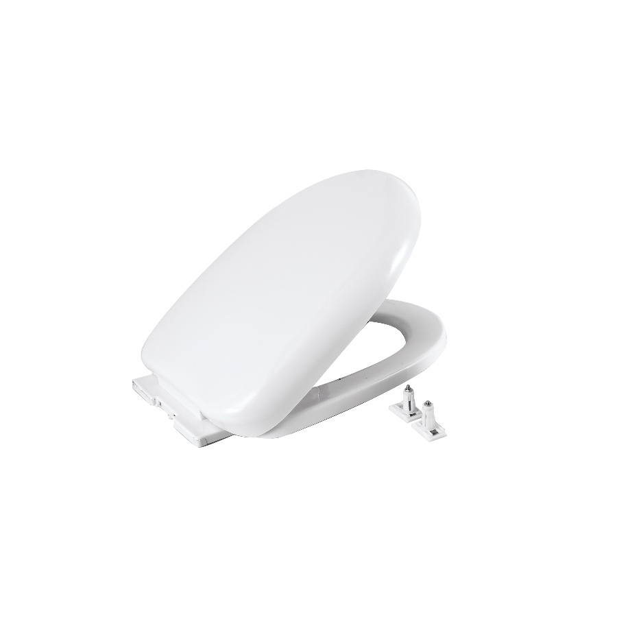 Factory Direct Antibacterial PP Toilet Seat Cover - Soft Close Elongated Bathroom Lid From China
