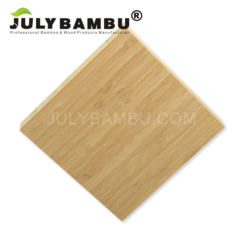 Bamboo Laminate Sheet 3 Layers Carbonized Vertical 19mm for Furniture Fsc