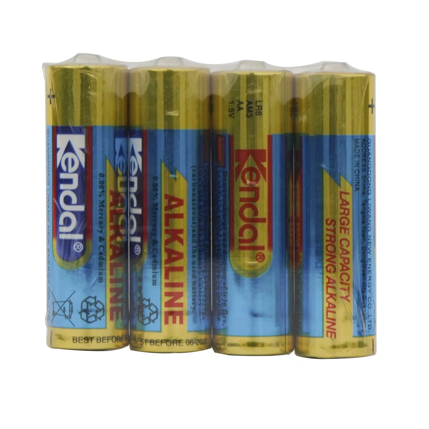 AA Lr6 Am4 1.5V Kendal Alkaline Dry Battery Thermometer Battery