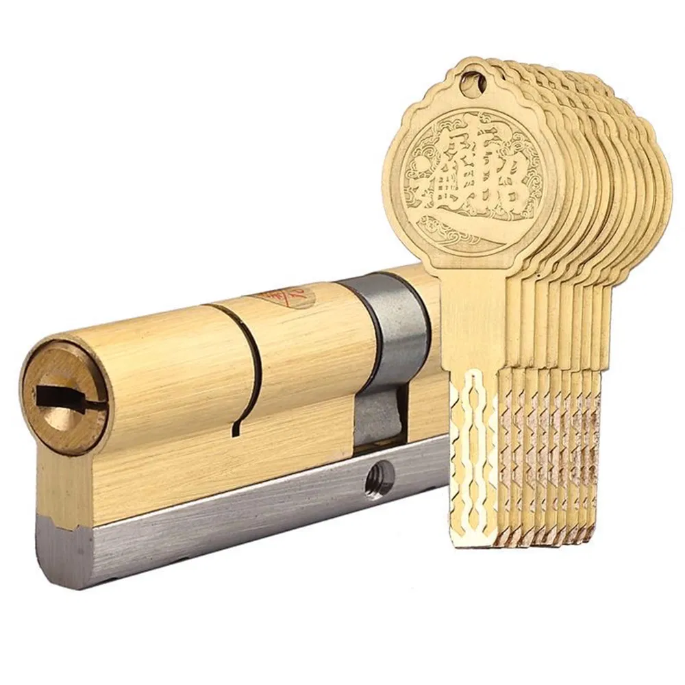 Customizable Entrance Door Lock Key Cylinder for Multi-Application Security Needs