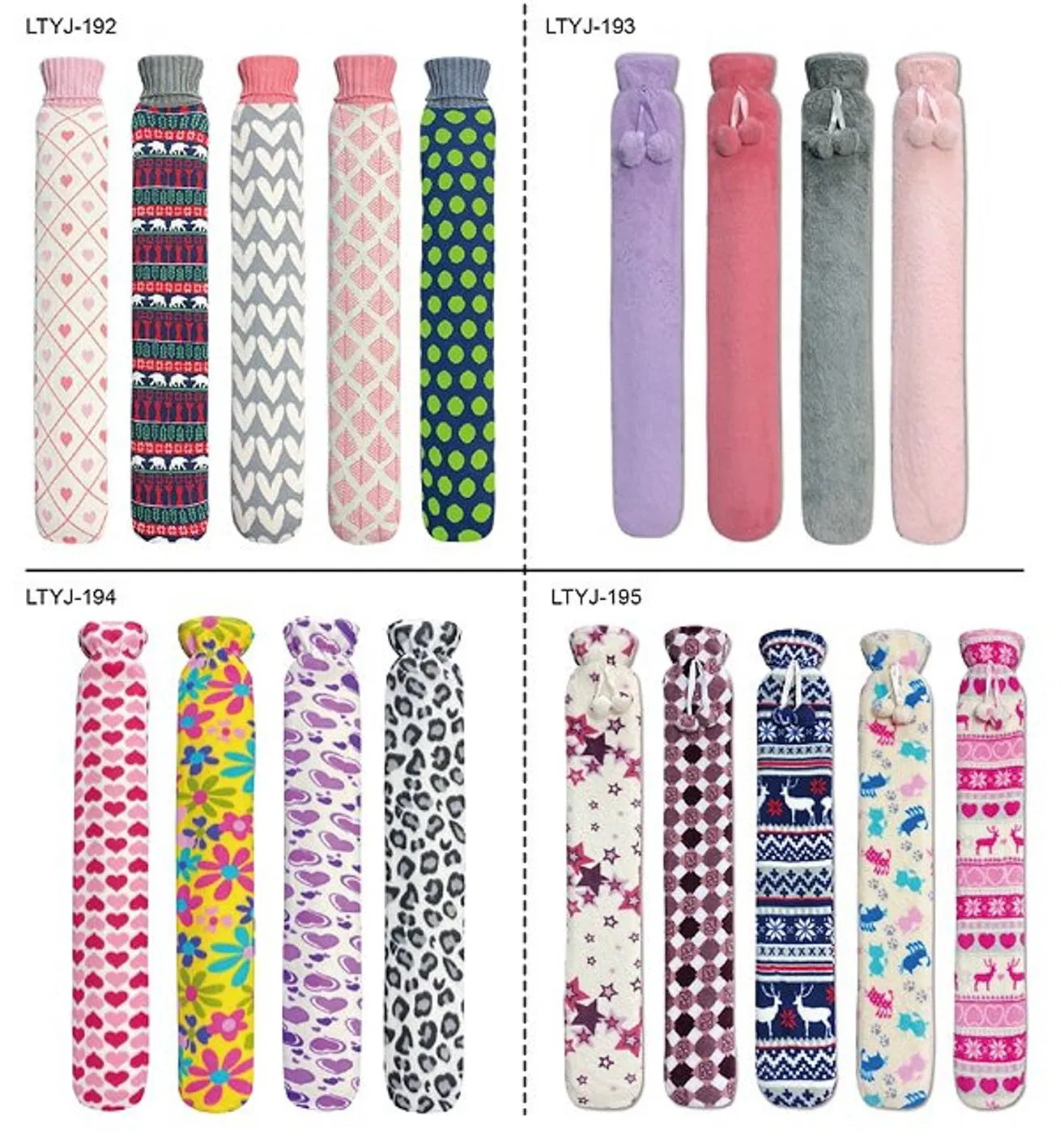 CE High Quality Durable Comfortable Custom Cover Rubber Neck Hot Water Bag
