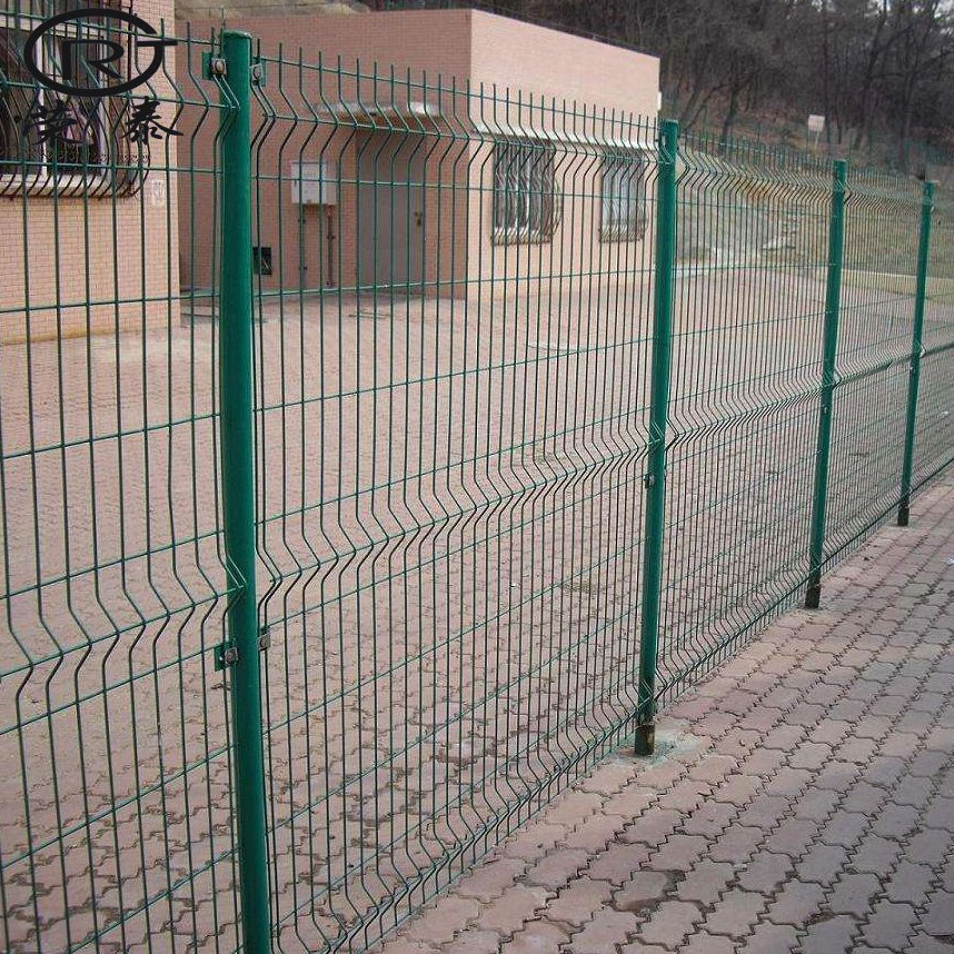 Welded 3D Curve Metal Wire Mesh Fence Bending Welded Mesh Fencing