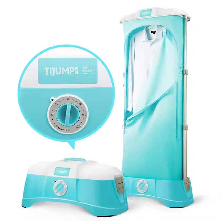 Portable Electric Clothes Dryer with Remote Control and Low Noise