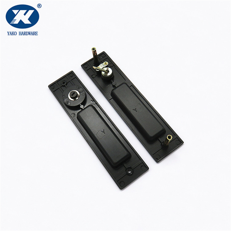 Concealed Zinc Alloy Invisible Sliding Door Flush Handle Lock