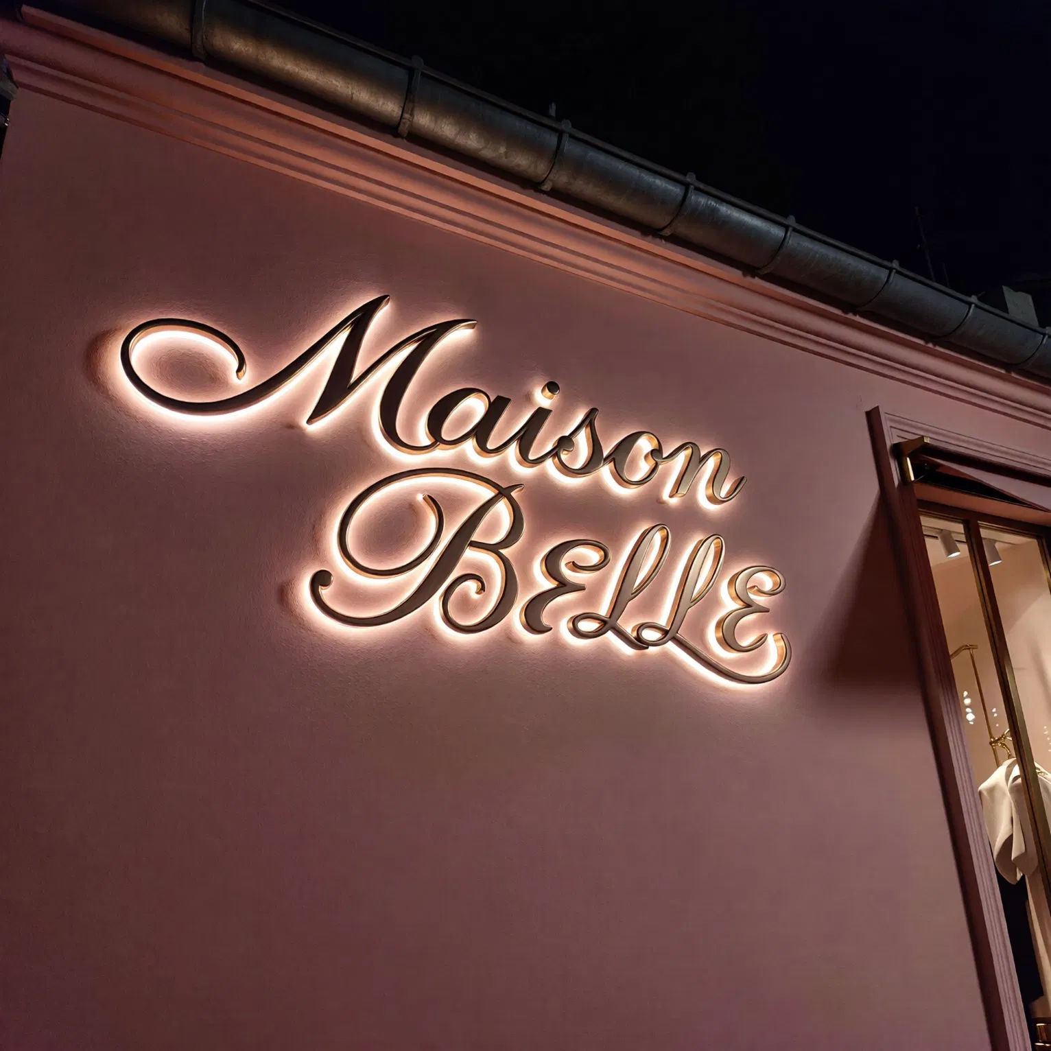 Colorful LED Sign for Home Decor and Business Use