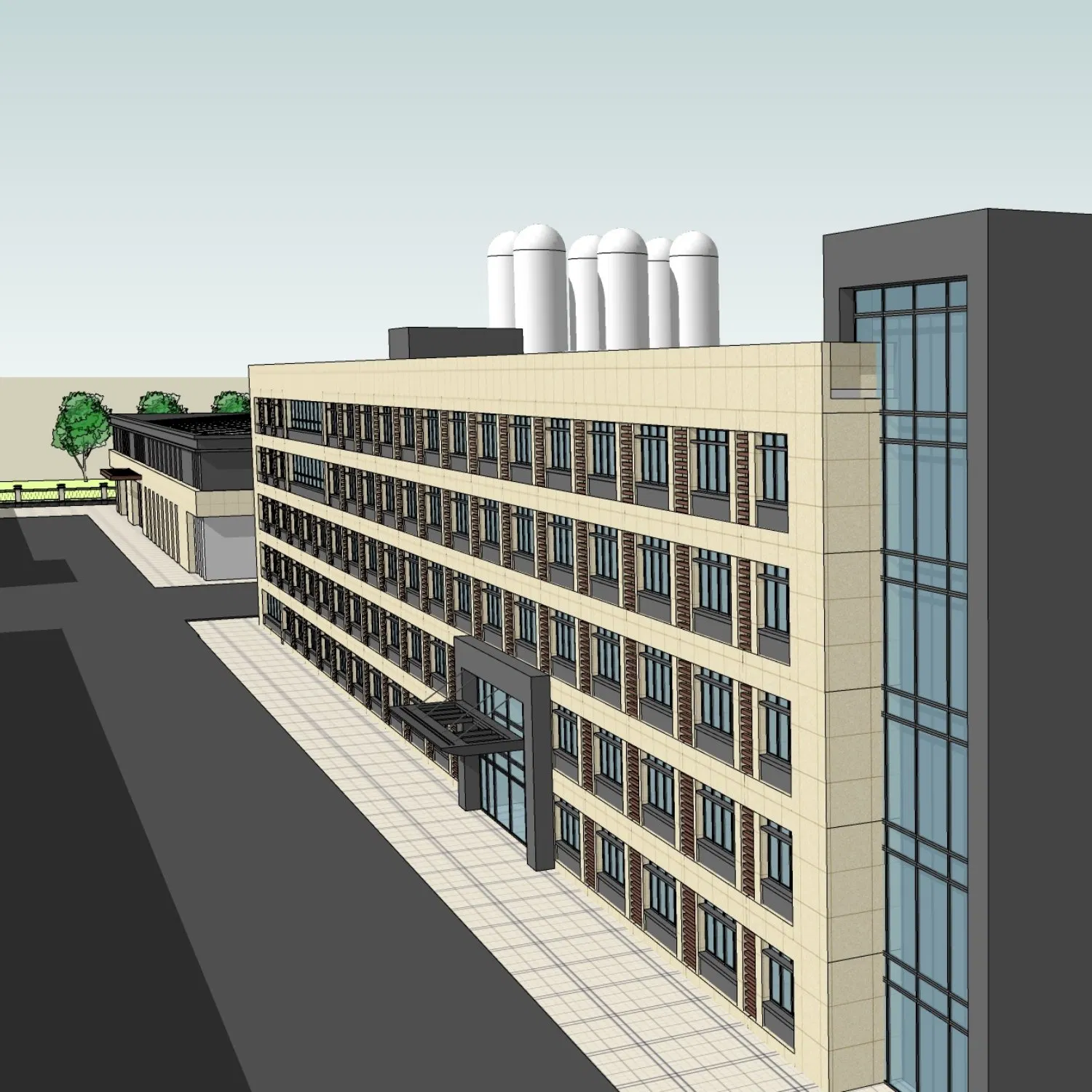 High-Quality Steel-Structured Warehouse Building - Prefabricated Iron Profiles H-Shaped Beams and Columns