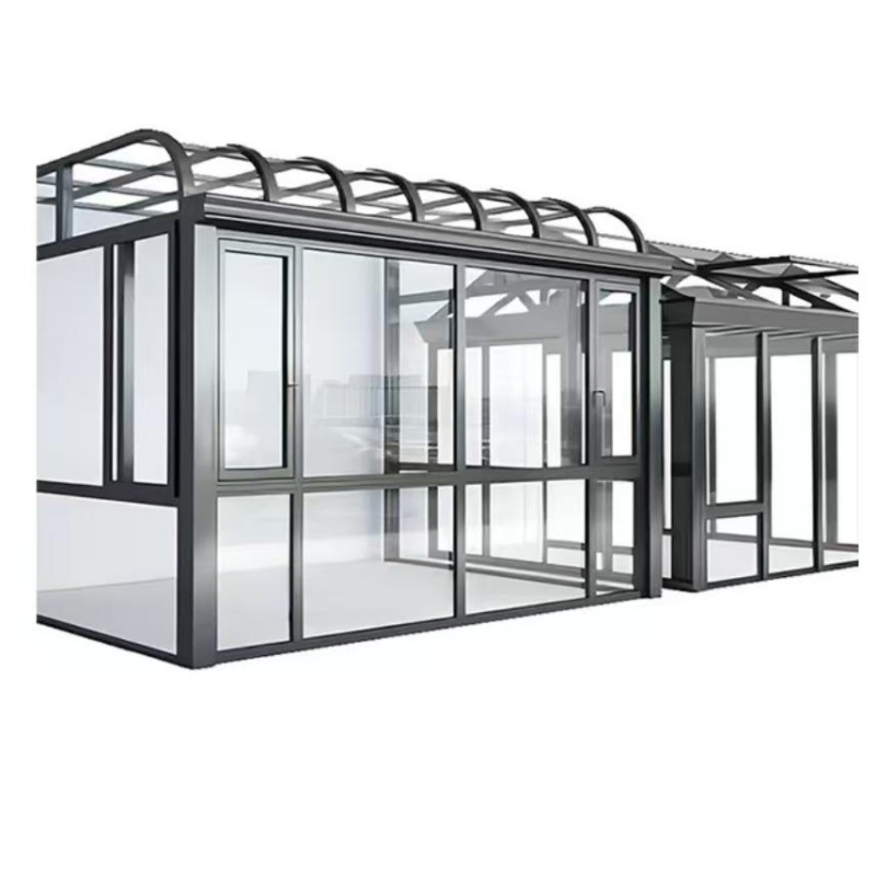 Aluminum Sunroom Retreat with EPDM Sealant for Office and Industrial Settings