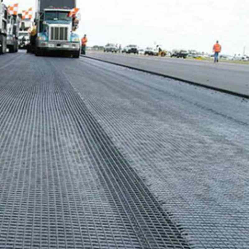 High Modulus Fiberglass Geogrid for Geotechnical Applications, Rigid for Highways, Railways, Bridge Piers