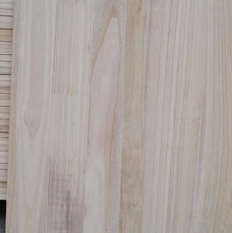 Paulownia Wood Finger Joint Board/Side Plywood/Table Board/Paulownia Wood Can Be Used to Make Sound Absorbing Board