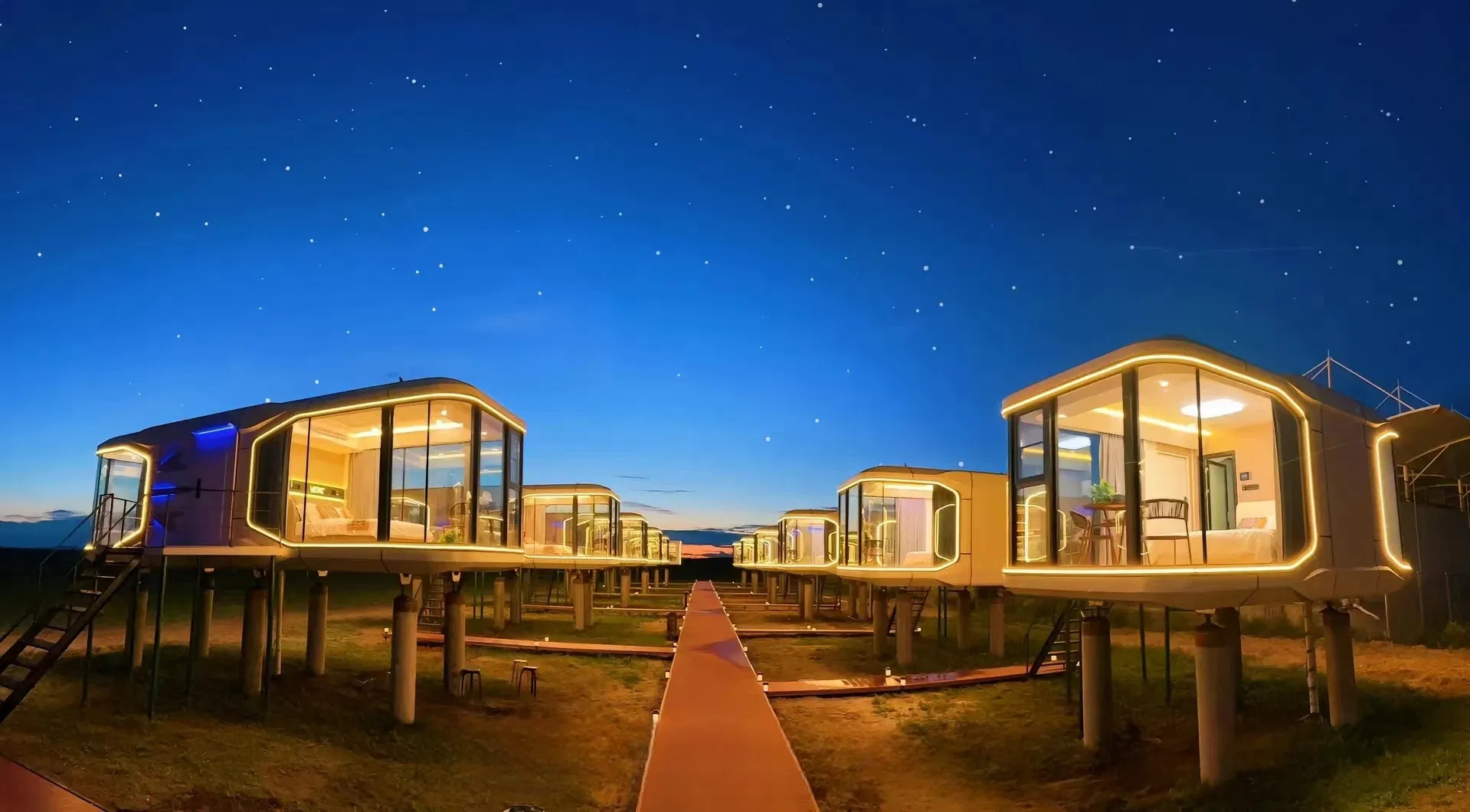 New Arrival Outdoor Prefab Hotel Homestay Office Container Moveable