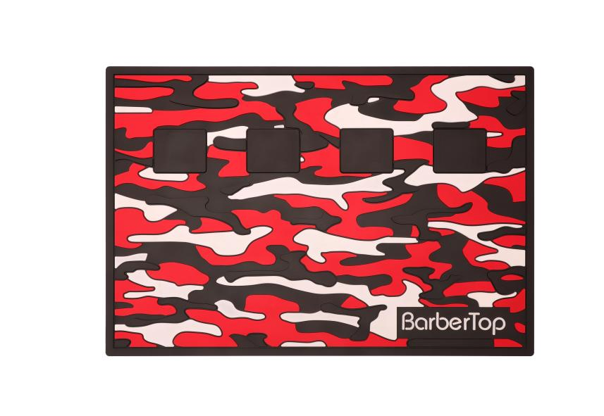 Barbershop Salon Magnetic Tray Hairdressing Pad Antiskid Silicone Storage Mat