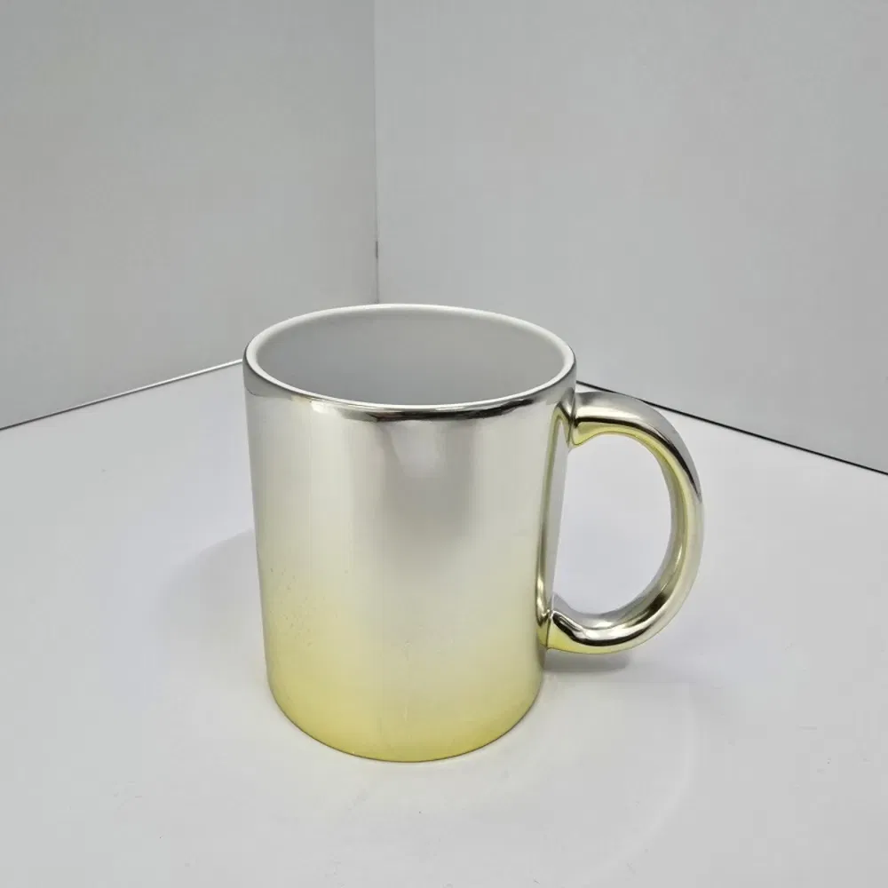 Lustrous Elegant Handheld Comfort Grip Custom Coffee Tea Birthday Bless Gift Ceramic Mug