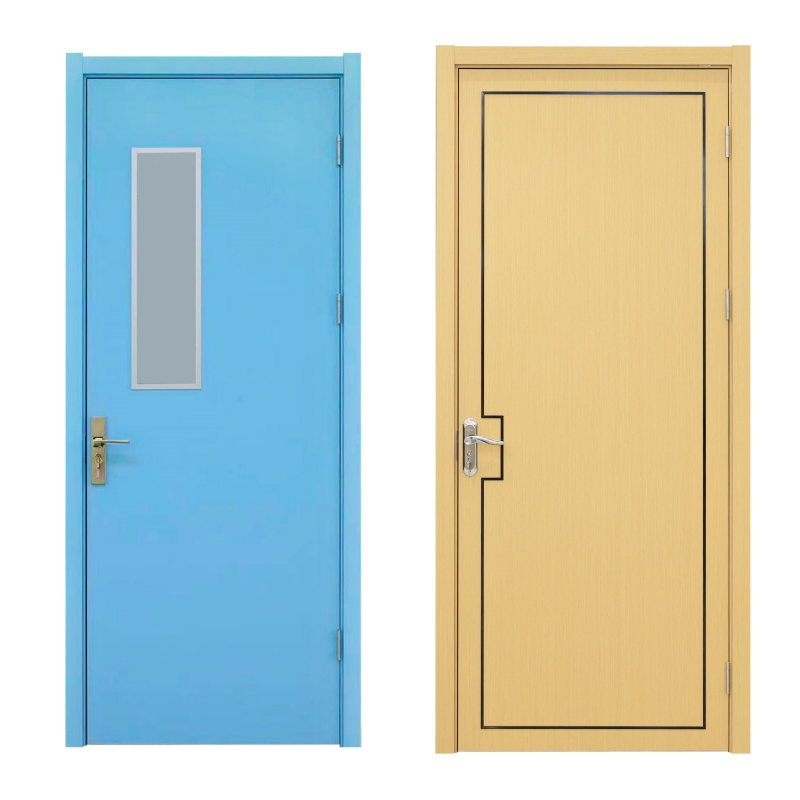 Solid Color, Woodgrain, Marble Modern Fancy WPC Panel Wood Door