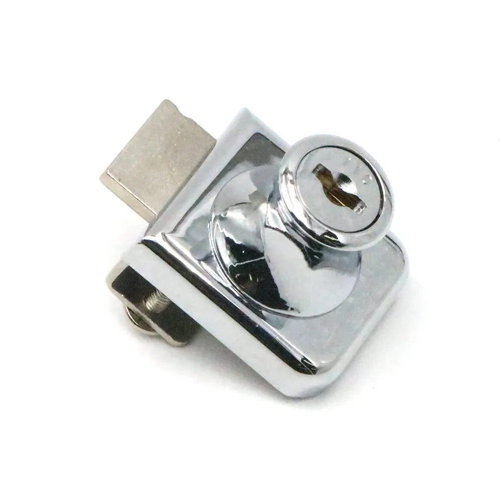 Zinc Alloy Metal Furniture 407 Lock Cupboard Cabinet Glass Showcase Door Lock