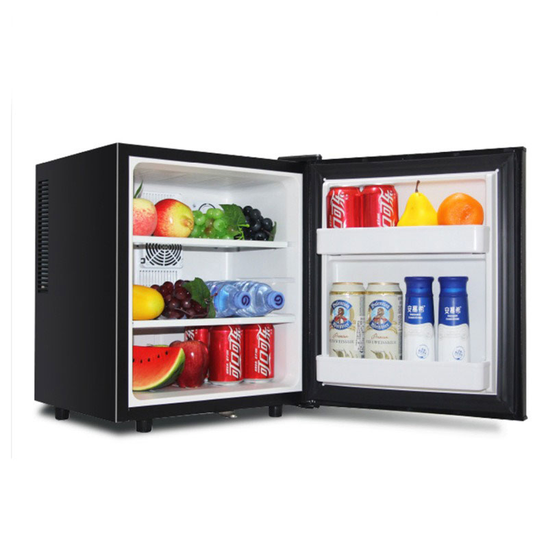 Energy-Efficient Compact Modern Mini Bar Refrigerator with LED Light Feature for 10-15° C Cooling and Illumination