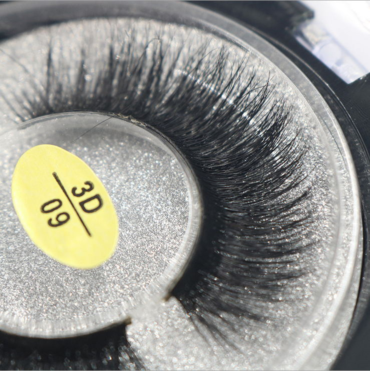 Labor 1 Pair 3D Soft Mink Hair False Eyelashes Handmade Wispy Fluffy Long Lashes Natural Eye Makeup Tools Faux Eye Lashes