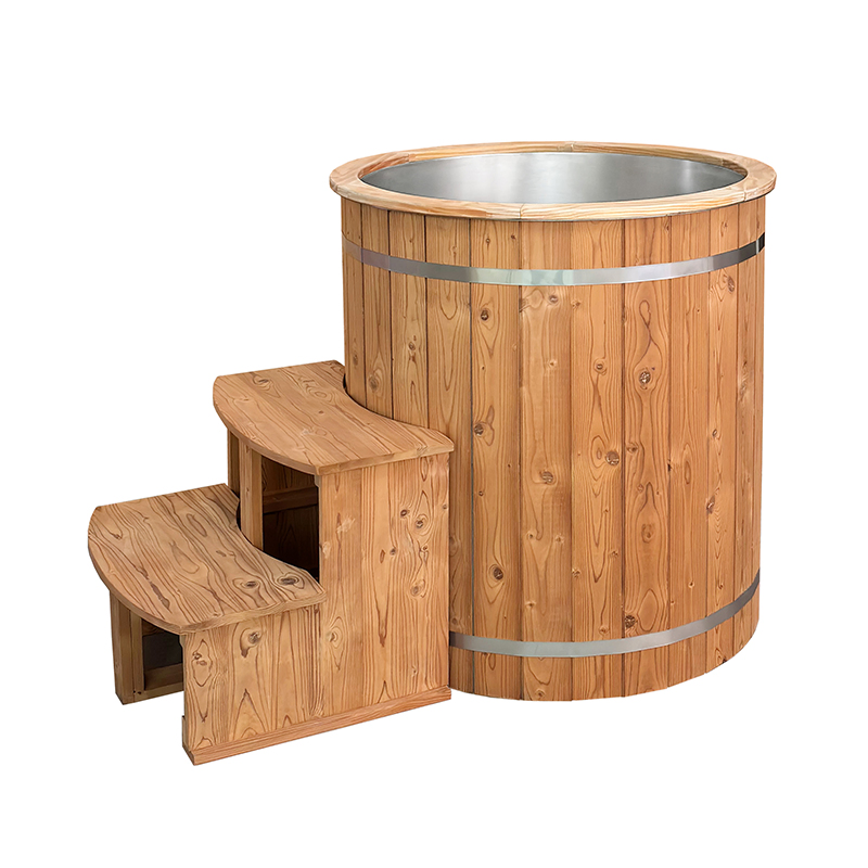 Manufacturer Healthy Wooden Ice Bath Tub for Body Recovery SPA Sauna