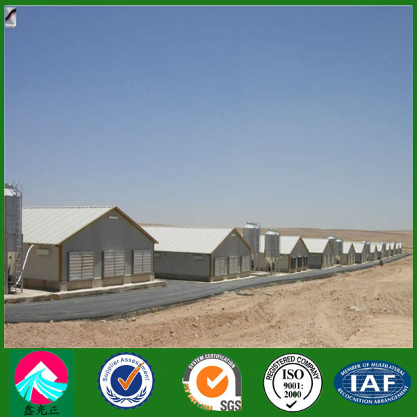 Popular Galvanized Prefabricated Customized China Steel Structure Project