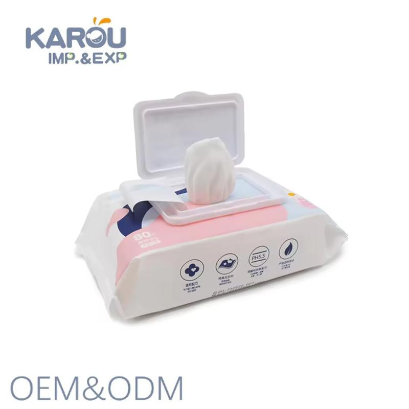 Custom Healthcare Extra Soft Organic Adult Body Wipes