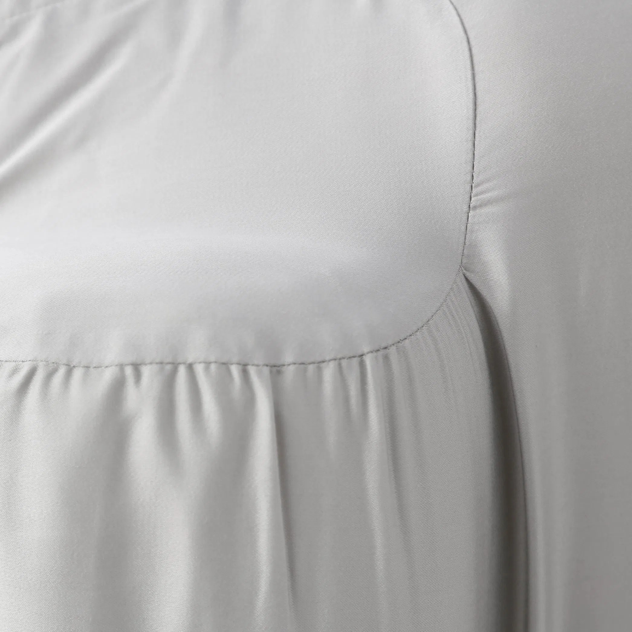 Bed Product Soft Solid Color Comfortable Bamboo Pillowcase with Zipper Closure
