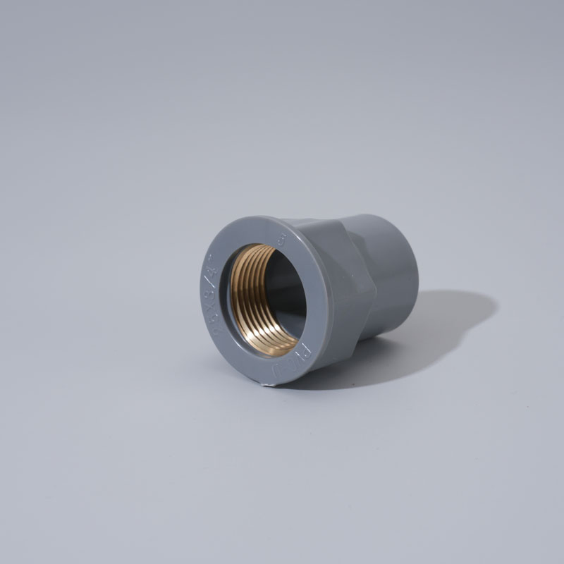 Plastic Female Adapter Pipe Fittings with Copper Inner Thread for Plumbing