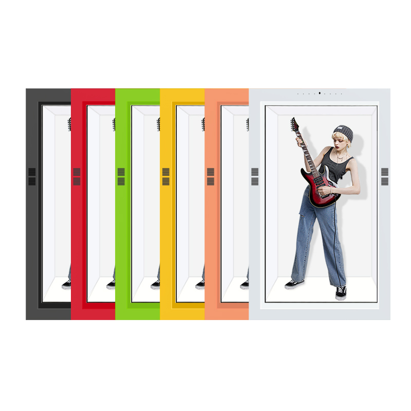 32 Inch Transparent Showcase Ai Holobox Holographic Display 3D LCD Digital Signage