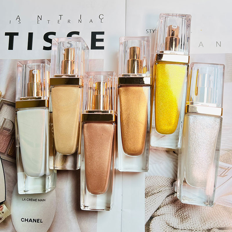 5 Colors Highlighter Colorfast Smooth Shinyface Makeup Custom Factory Price Sweat-Proof Highlighter