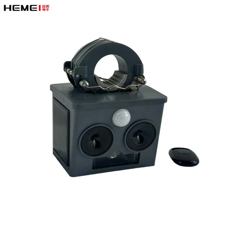 Prevent Bird Nest Solar Lights Bird Repeller Ultrasonic Animal Repeller with Laser