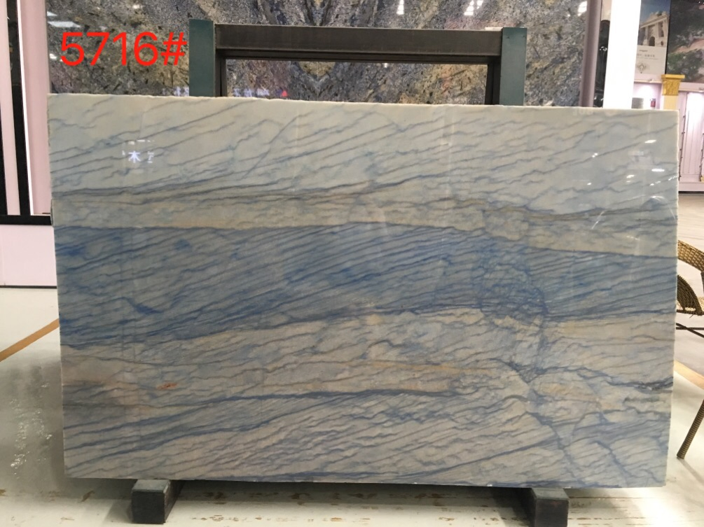 Azul Macaubas Quartzite Polished Tiles&Slabs&Countertop