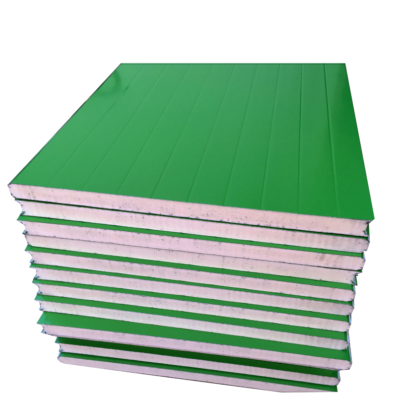 Wall Cladding Insulation Board SIP Panel Cold Room Rock Wool/ PU /EPS Sandwich Panels Roofing Panel