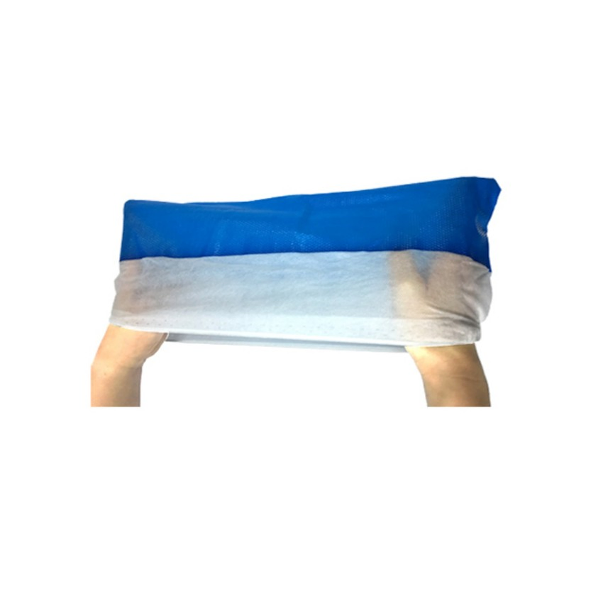 Disposable Microporous PP+CPE Shoe Covers Waterproof Anti-Slip Protective Overshoes
