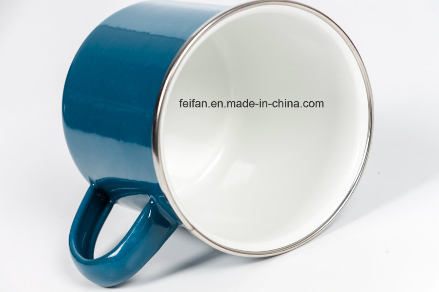 Эмалированная кружка на заказ с логотипом