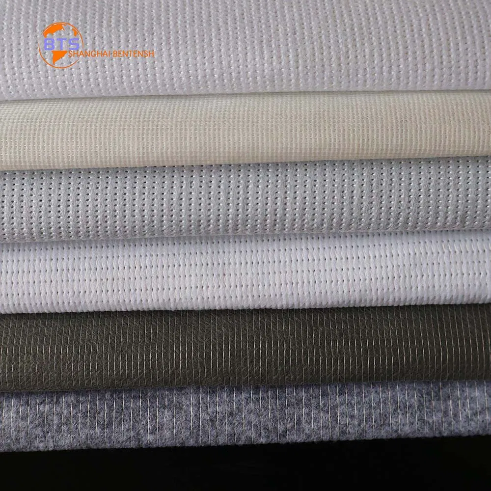 China Factory 100% Polyester Nonwoven Fabric Roll RPET Nonwoven Fabric