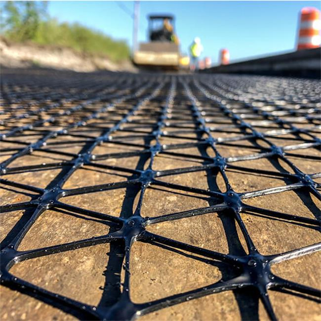 Onstruction Materials 30kn 40kn Road PP Biaxial Geogrid