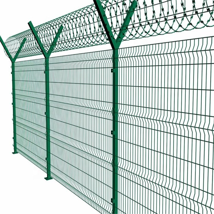 Hot Sale Welded Wire Mesh Fence Galvanized PVC Coated Metal Fence