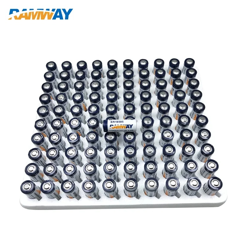 Литиевая батарея ER18505 3.6V 4000mAh Li-SOCl2