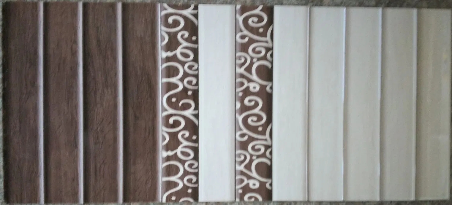 Wood Texture Look Strip Shape Ceramic Wall Tile for House Decoration (250*400mm)