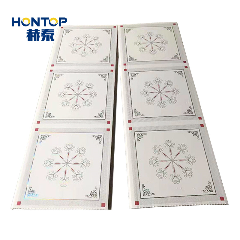Cheap Price White and Colorful Design PVC Board Ceiling Tiles