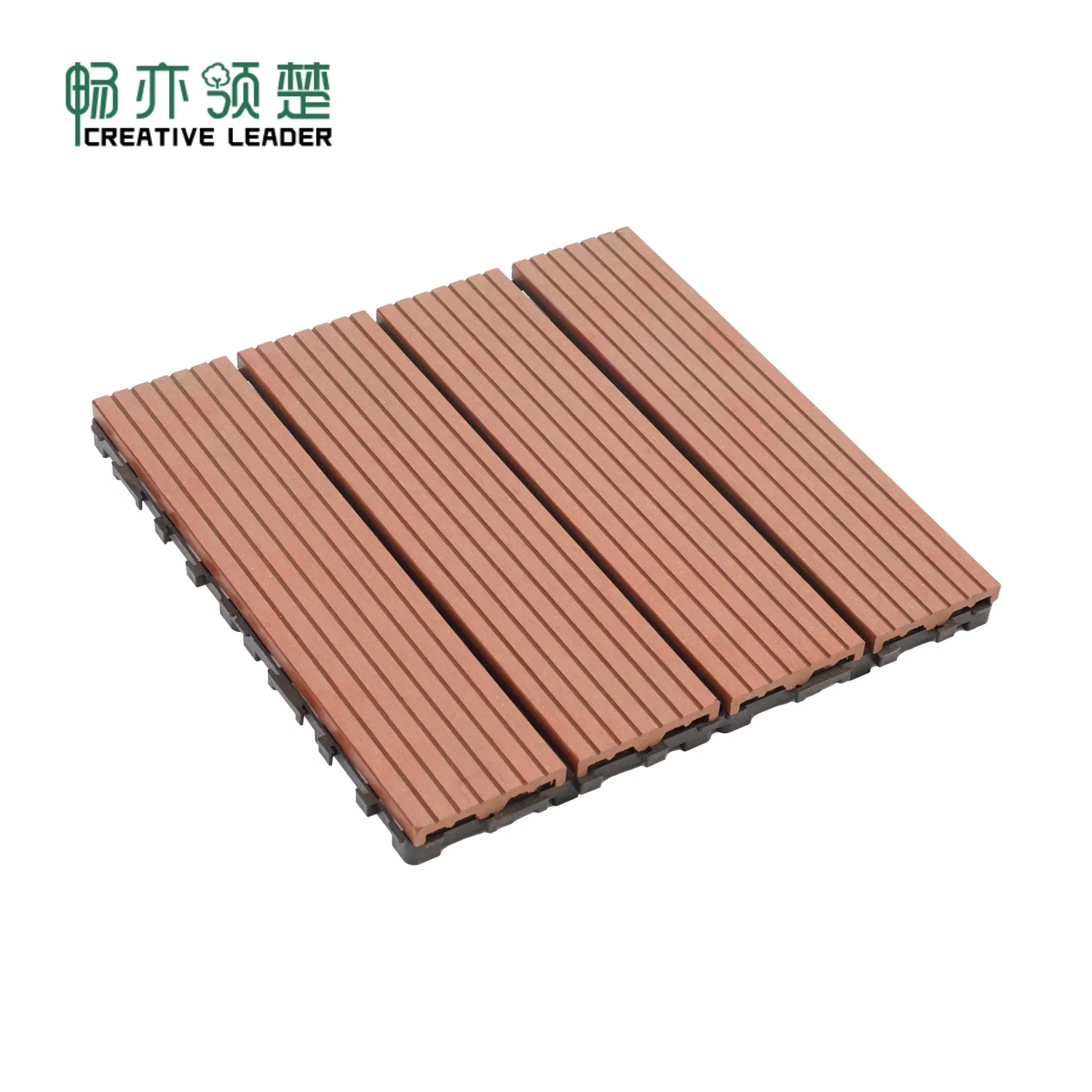 Stylish Garden Areas Eco-Friendly WPC Decking Tiles