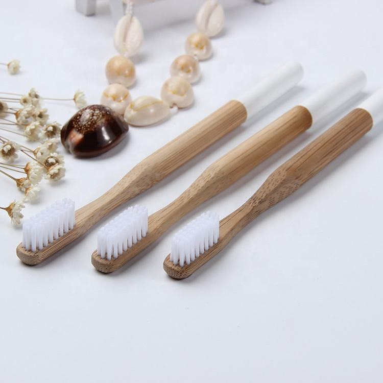 100% Biodegradable Natural Bamboo Toothbrush for Adult and Kids