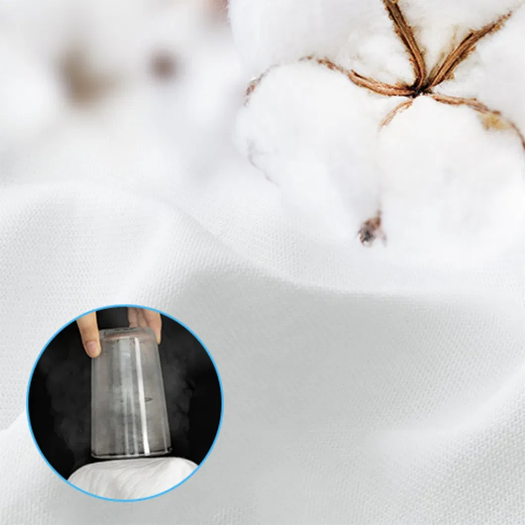 Mattress Protector, China Manufacturer Waterproof, with Elastic Corner Straps Topper, Breathable